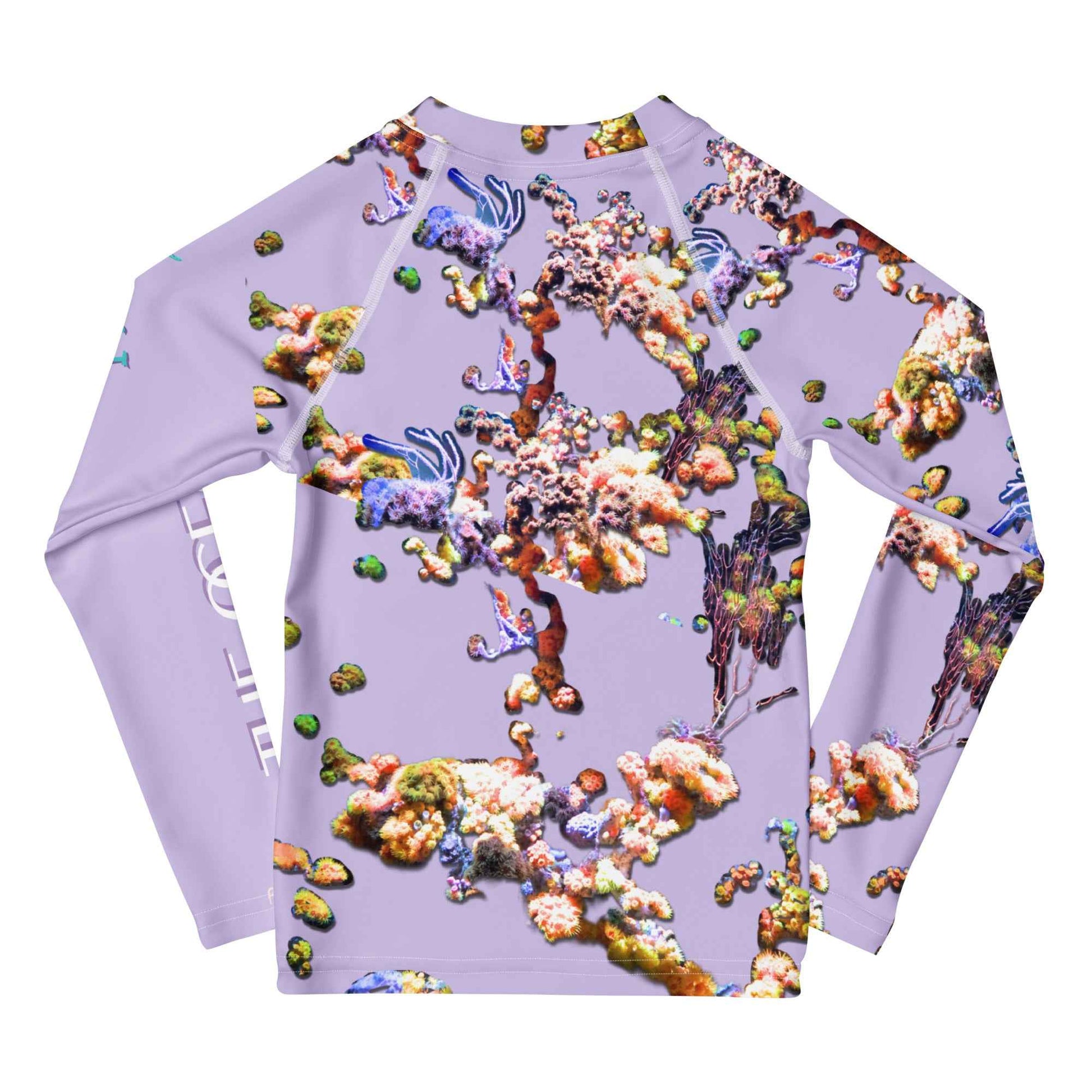 Kids Rash Guard UV Protect The Ocean Violet