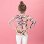 Kids Rash Guard UV Protect The Ocean Pink