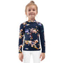Kids Rash Guard UV Protect The Ocean Navy blue