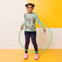 Kids Rash Guard UV Protect The Ocean Olive