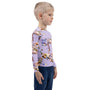 Kids Rash Guard UV Protect The Ocean Violet